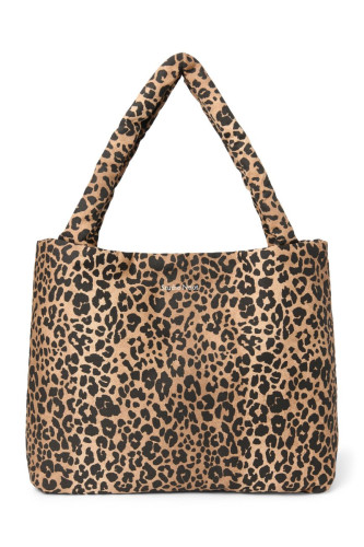 Cotton Mom Bag - přebalovací taška Brownl Leopard Studio Noos
