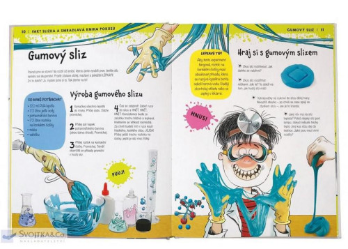 Fakt slizká a smradlavá kniha pokusů
