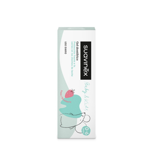 Dětská zubní pasta Baby/Kids s jahodovou příchutí - 50 ml Suavinex
