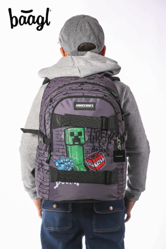 Školní batoh Skate Minecraft TNT Baagl