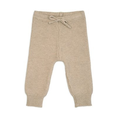 Pletené tepláčky Merino Beige Lodger
