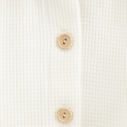 Kojenecký kabátek na knoflíky New Baby Luxury clothing Oliver bílý