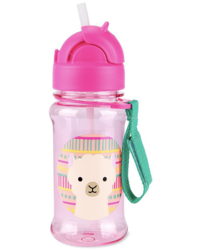 Zoo tritan Láhev s brčkem 355 ml 12m+ Skip hop