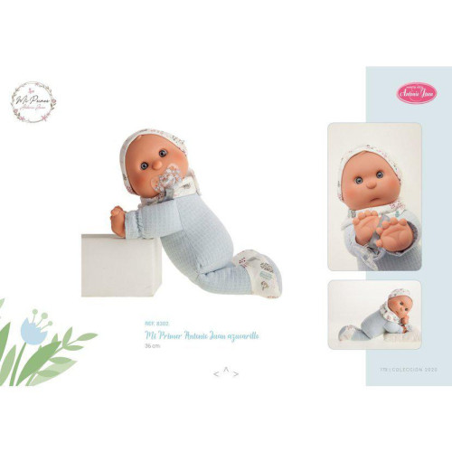 Moje první panenka - chlapeček s měkkým látkovým tělem 36 cm