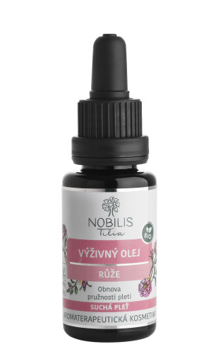 Výživný olej Růže 20 ml Nobilis Tilia