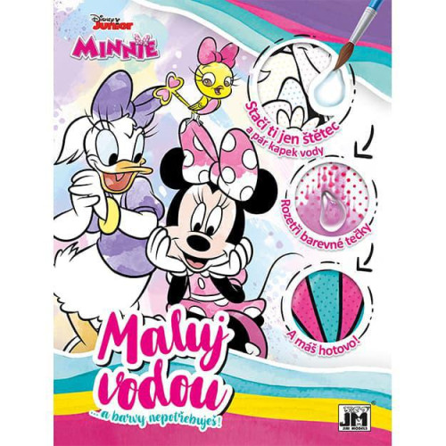 Maluj vodou A4 Minnie