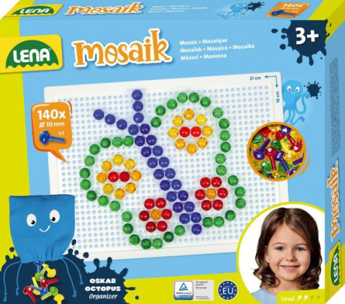 Mozaika klobouček 1cm krystal 140ks