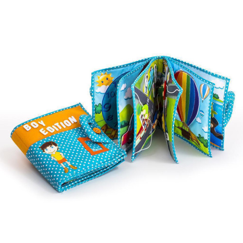 Interaktivní dětská knížka Quiet Book Piqipi