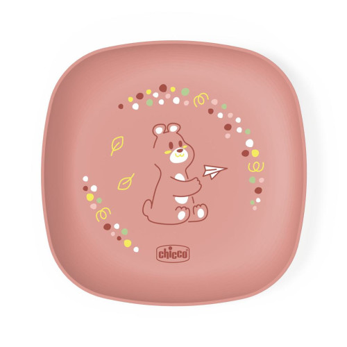 Set jídelní - miska a talíř 12 m+ Chicco