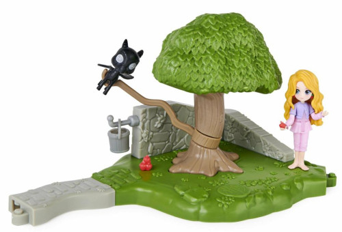 Harry Potter výuka létaní s figurkou Lenky a Testrála