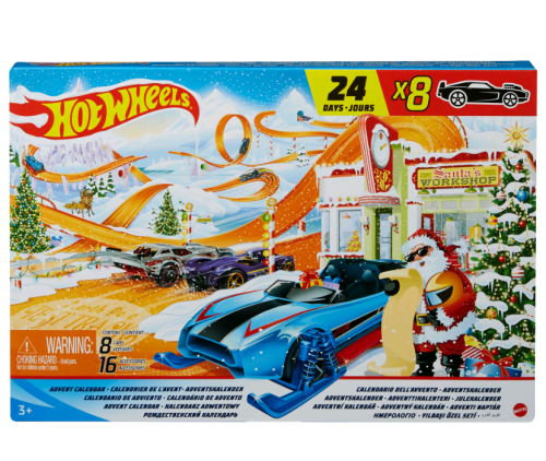 Hot Wheels adventní kalendář GTD78