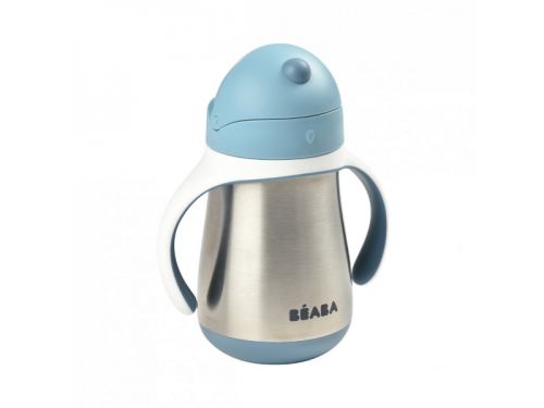 Hrnek termoizolační s brčkem nerez 250 ml
