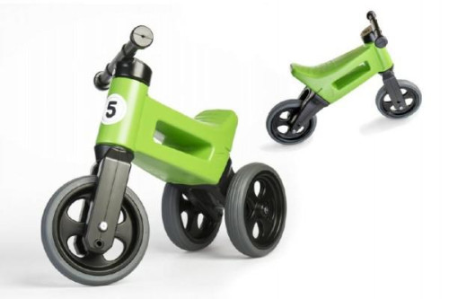 Odrážedlo Funny Wheels Sport 2v1 s gumovými koly
