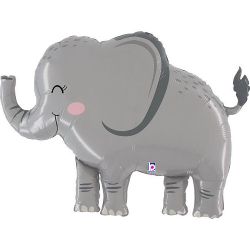 Sloník 33"/84 cm fóliový balónek nafukovací
