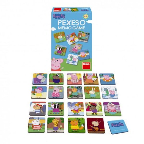 Pexeso Prasátko Peppa/Peppa Pig 48 pevných kartiček