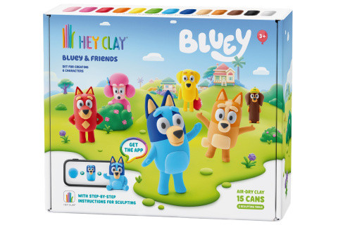 Kreativní sada Bluey Hey Clay