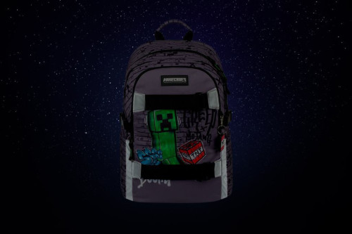 Set 3 Skate Minecraft TNT: Batoh, Etue, Sáček Baagl