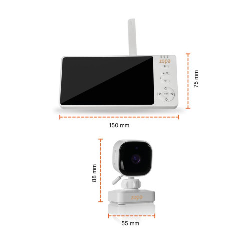 Digitální video monitor Home & Car 3v1 Zopa