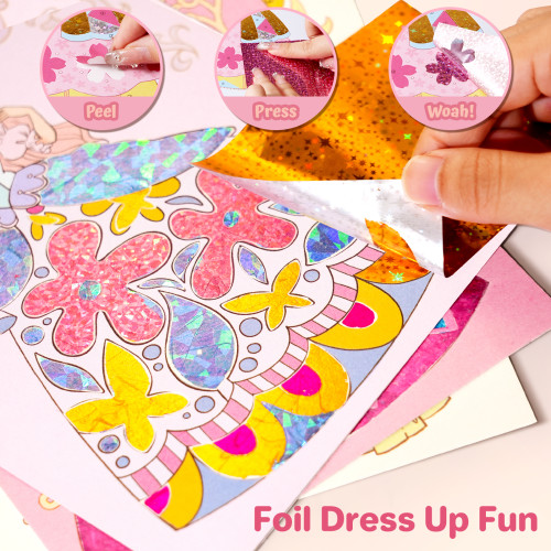 Kreativní sada Princess Glam 4v1