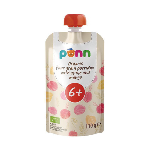 Salvest Ponn BIO Cereální kaše s mangem a jablkem (110 g)