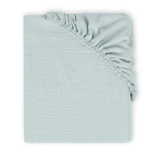 Mušelínové prostěradlo s gumou 60 x 120 cm BabyMatex