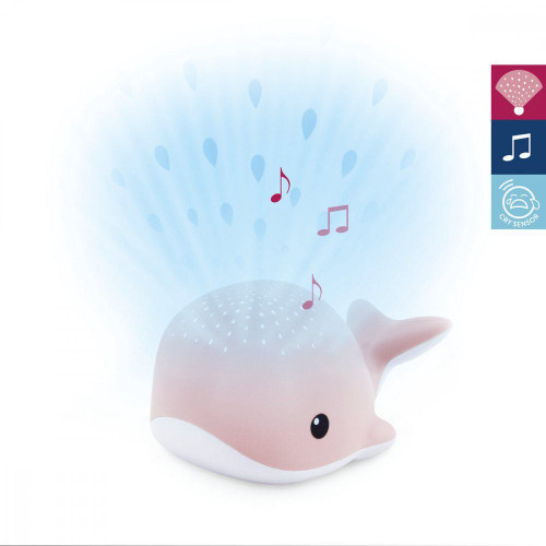 Velryba Wally Noční projektor s melodiemi Zazu