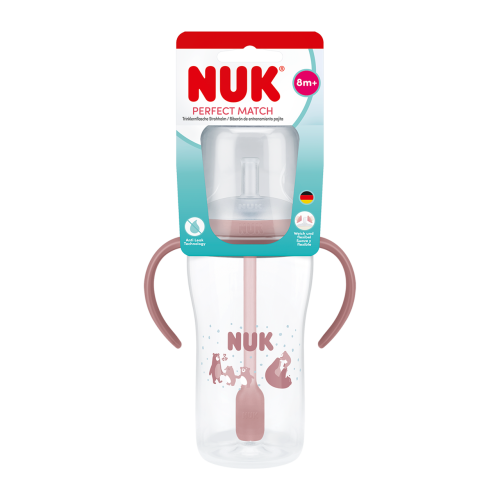 Lahvička na učení s brčkem Perfect Match 260 ml Nuk