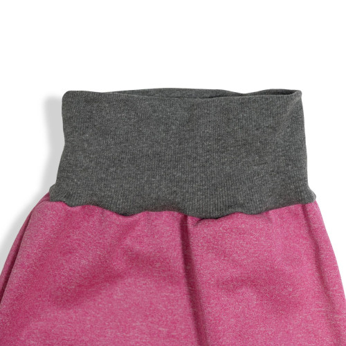 Dětské softshellové kalhoty Růžový melír - růžové Esito