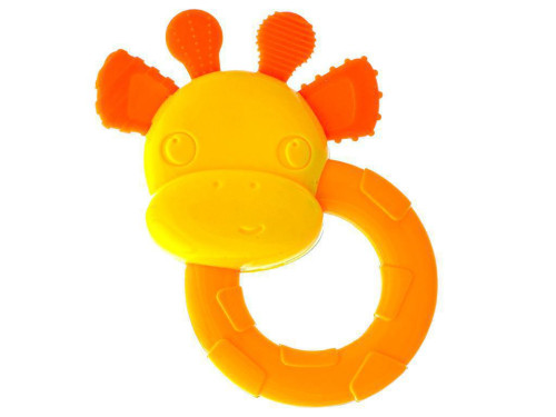 Chrastítko/kousátko žirafa 12 cm 3 m+