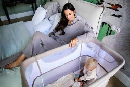 Postýlka Smart bed 4 v 1 MoMi