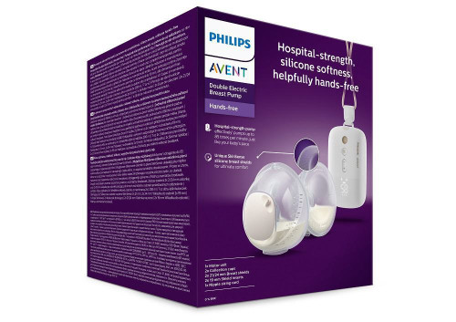 Odsávačka mateřského mléka elektrická Hands-Free Duo Premium Plus SCF532/11 Philips Avent