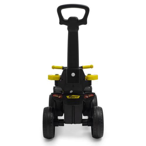 Dětské odrážedlo Baby Mix Mega Prime EVA s vodící tyčí