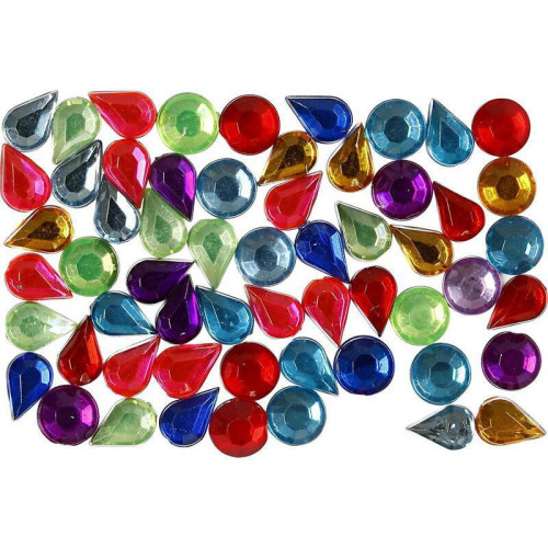 Kamínky kulaté a kapky 5 mm, 15 g Creativ Company