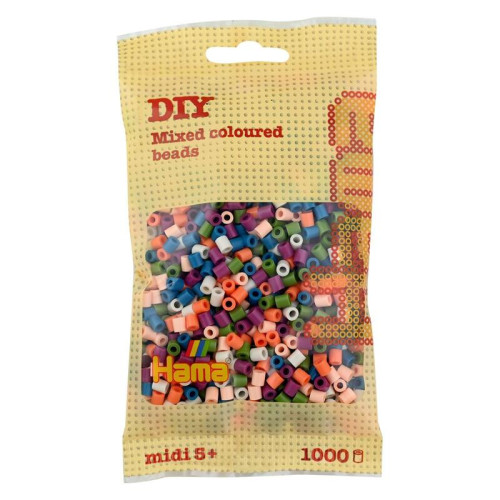 Zažehlovací korálky MIDI - MIX 207-58 1.000ks Hama