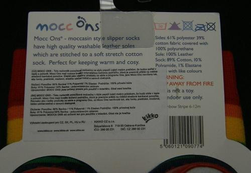 Mocc ons - 6-12m