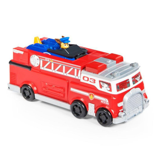 Hasičský vůz die-cast s autíčkem Paw Patrol
