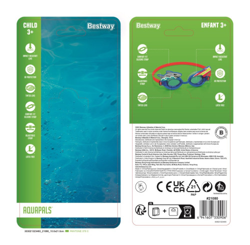 Brýle plavecké AquaPals Bestway