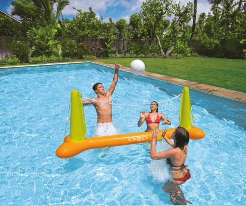 Intex 56508 Volejbalová síť do bazénu 239 x 64 x 91 cm