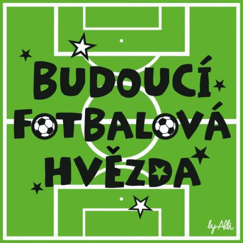 Kojenecká čepička s nápisem