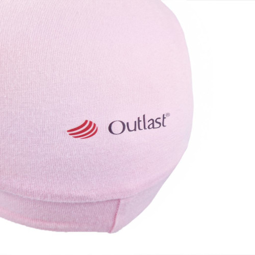 Kšiltovka tenká vzor Outlast® UV 50+ Růžová baby kytičky