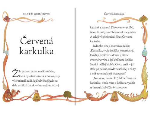 Kniha plná pohádek - Příběhy bratří Grimmů a Hanse Christiana Andersena