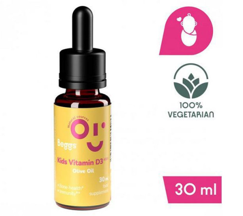 Beggs Kids Vitamin D3 400 IU BIO Olive Oil (30 ml)