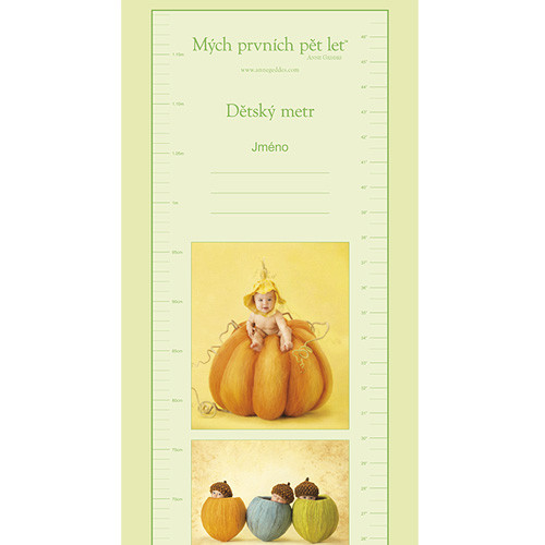 Kniha Mých Prvních Pět Let - Vlčí máky Anne Geddes