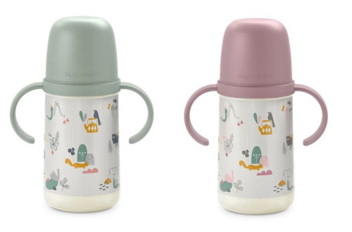 Druhá láhev s oušky Walk 270 ml Suavinex