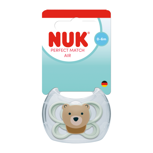 Dudlík Perfect Match Air 0-6 m 1 ks box Nuk