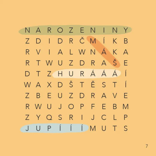Minikniha Albi - K narozeninám