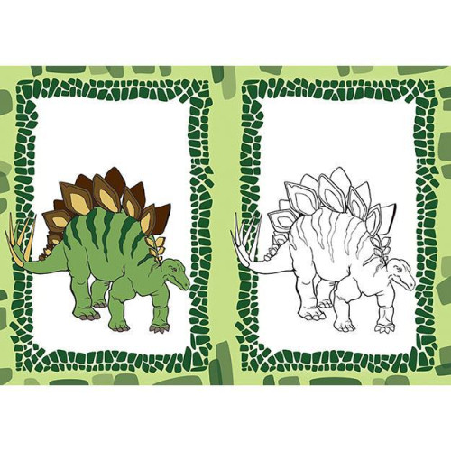 Omalovánky A5 Dinosauři