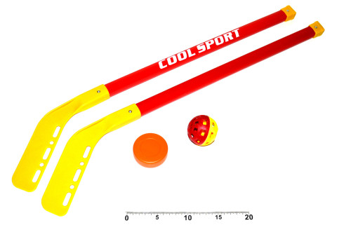 Hokejky s pukem 75 cm