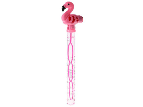 Bublifuk plameňák 36 cm s píšťalkou