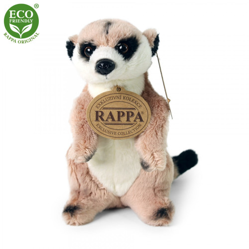 Plyšová surikata stojící 14 cm ECO-FRIENDLY Rappa